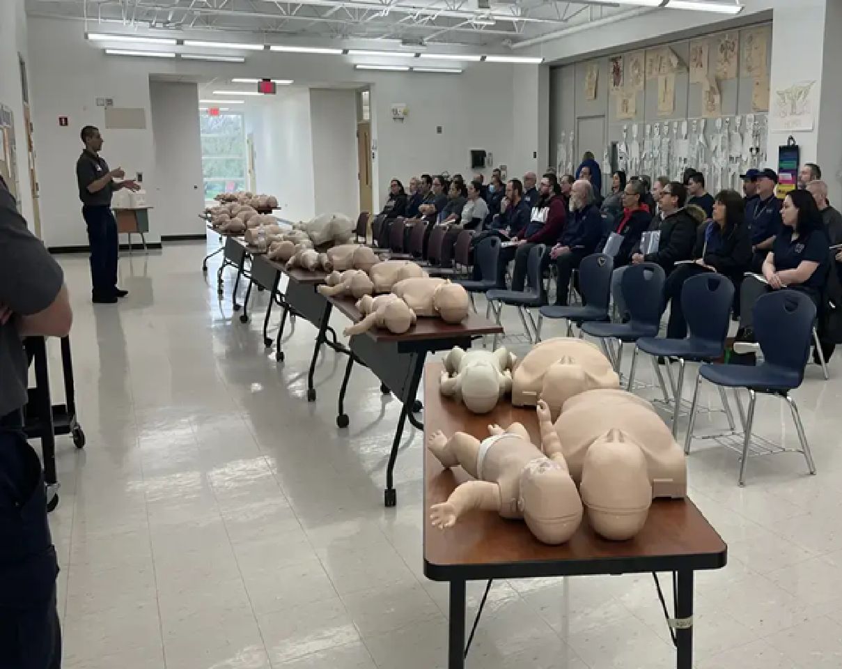 Hands-on healthcare training