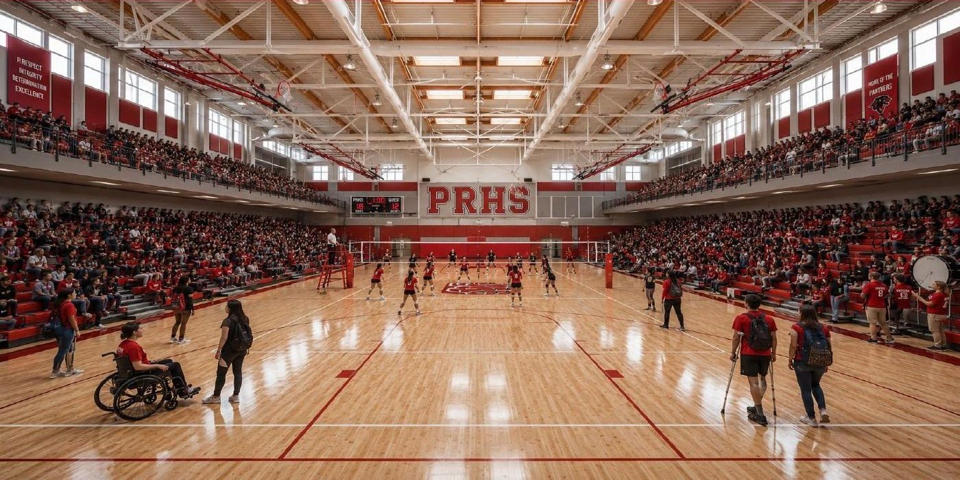 Gym to event center after Measure G-26 (concept)