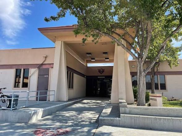 Paso Robles High administration entrance