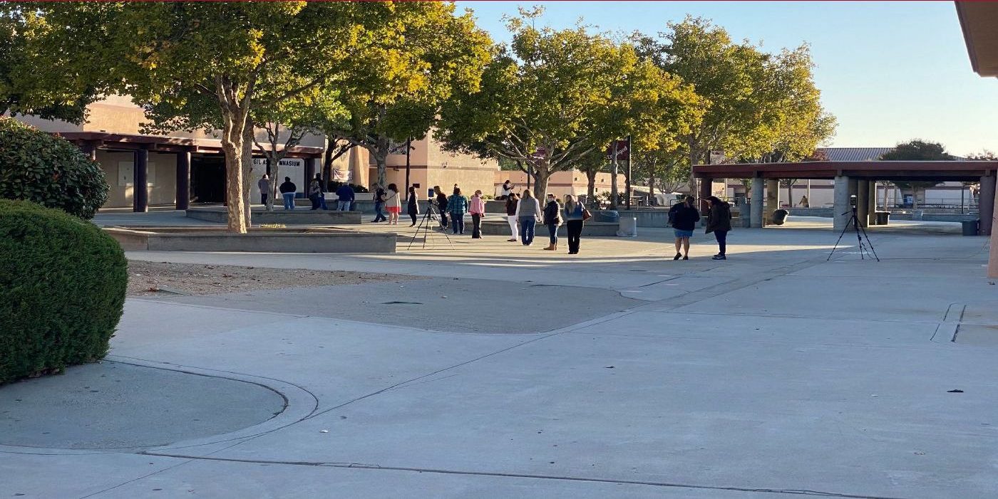Campus quad today
